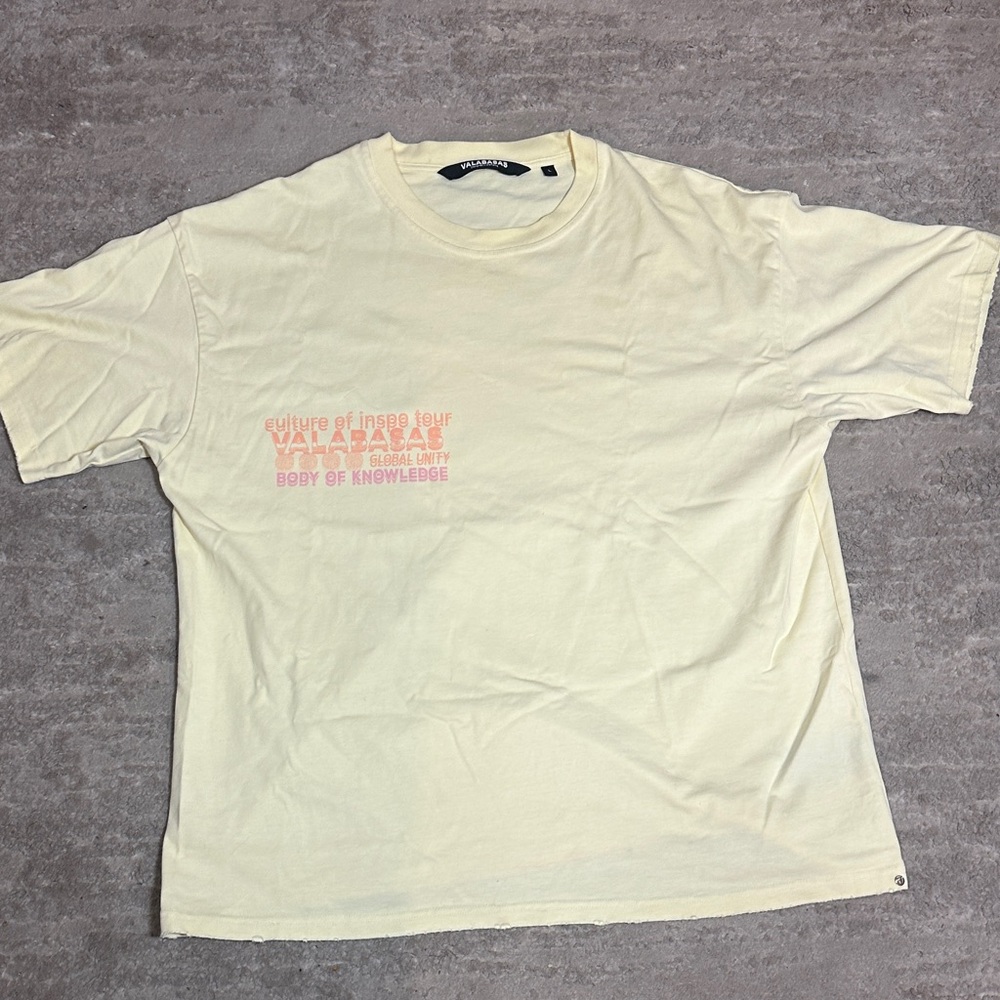 Yellow Graphic T-Shirt Valabasa